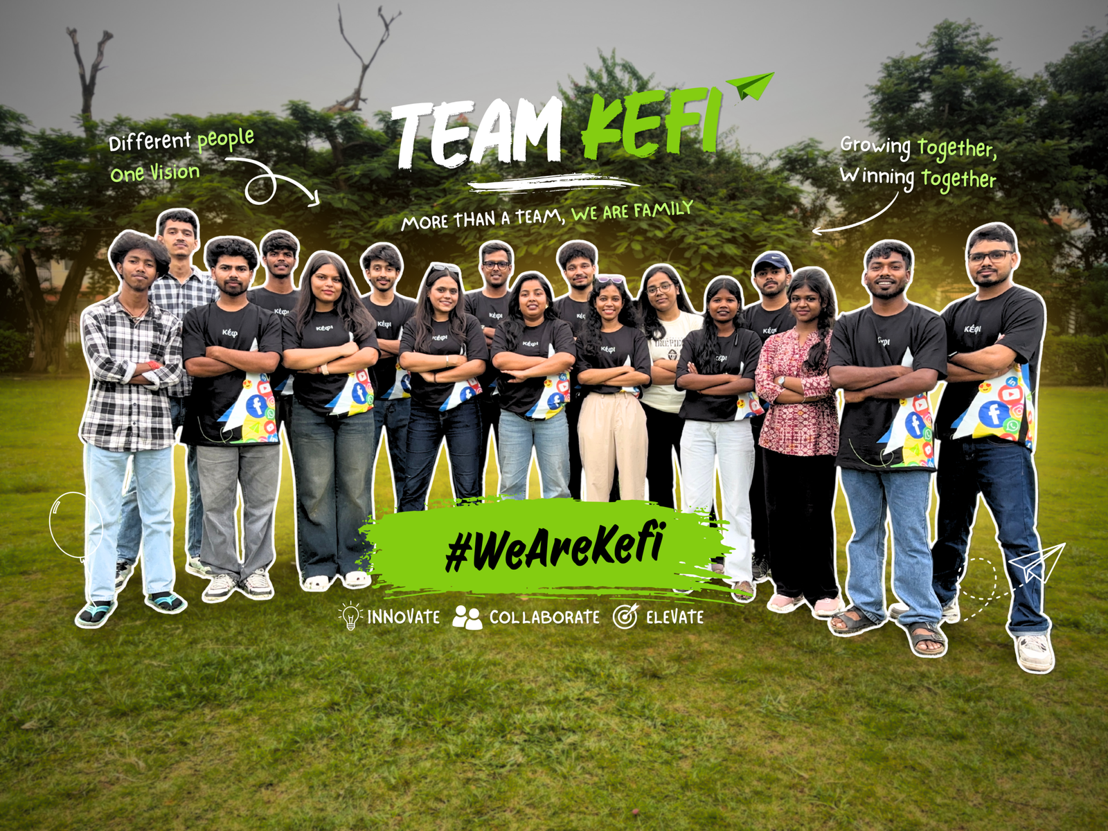 Team Kefi — the people behind Kefi Marketings